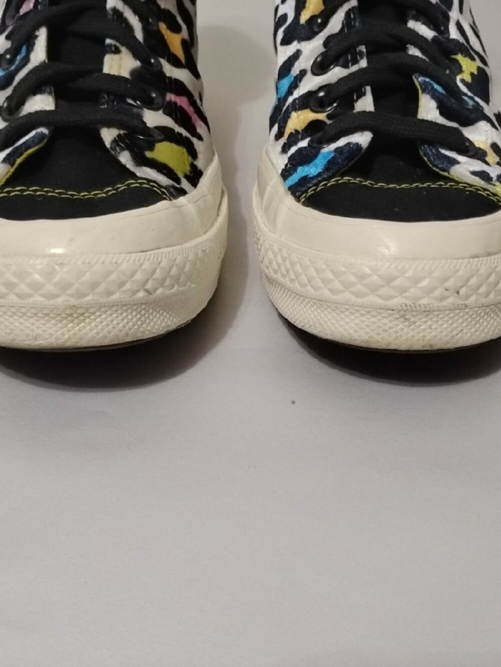 Converse Chuck‎ 70 High-Top Welcome To The Wild Velvet Multicolor Leopard Print - Picture 2 of 10
